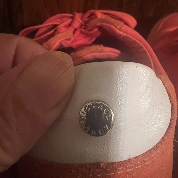 Michael Michael Kors Leather/Textile Upper Sneakers, Women’s 6, good condition - Picture 4 of 13